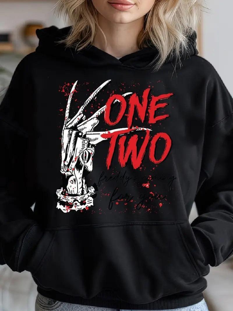 Women's Printed Hoodie - IntimaChic