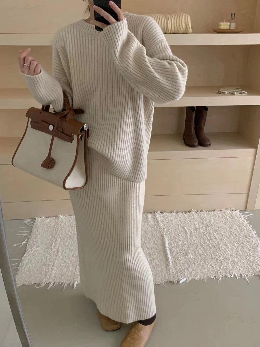 Sweater Suit Female Autumn And Winter Loose - IntimaChic