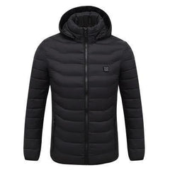 USB Winter Solid color Heated Jacket - IntimaChic