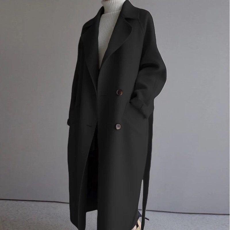 Women's Anti-Season Velvet Coat - IntimaChic