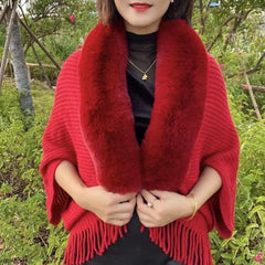 Women Winter Shawl - IntimaChic