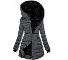 Women Winter Long Coat - IntimaChic