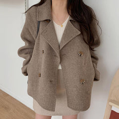 Warm Woolen Coat - IntimaChic