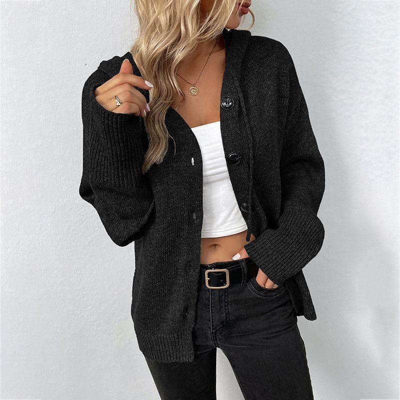 Knitted Cardigan Jacket - IntimaChic