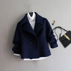 Women's Woolen Coat Autumn and Winter - IntimaChic