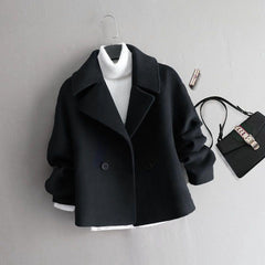 Women's Woolen Coat Autumn and Winter - IntimaChic