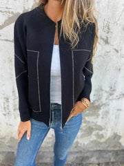 Elegant Autumn and Winter Casual Jacket for Effortless Chic in Winter - IntimaChic