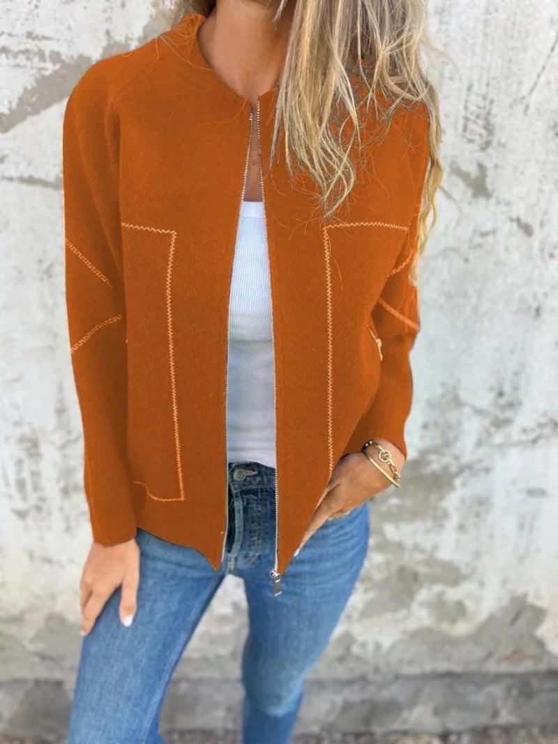 Elegant Autumn and Winter Casual Jacket for Effortless Chic in Winter - IntimaChic