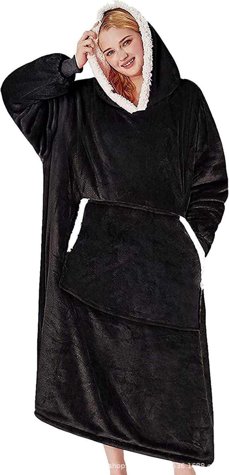 Home Hooded Long Pajamas - IntimaChic