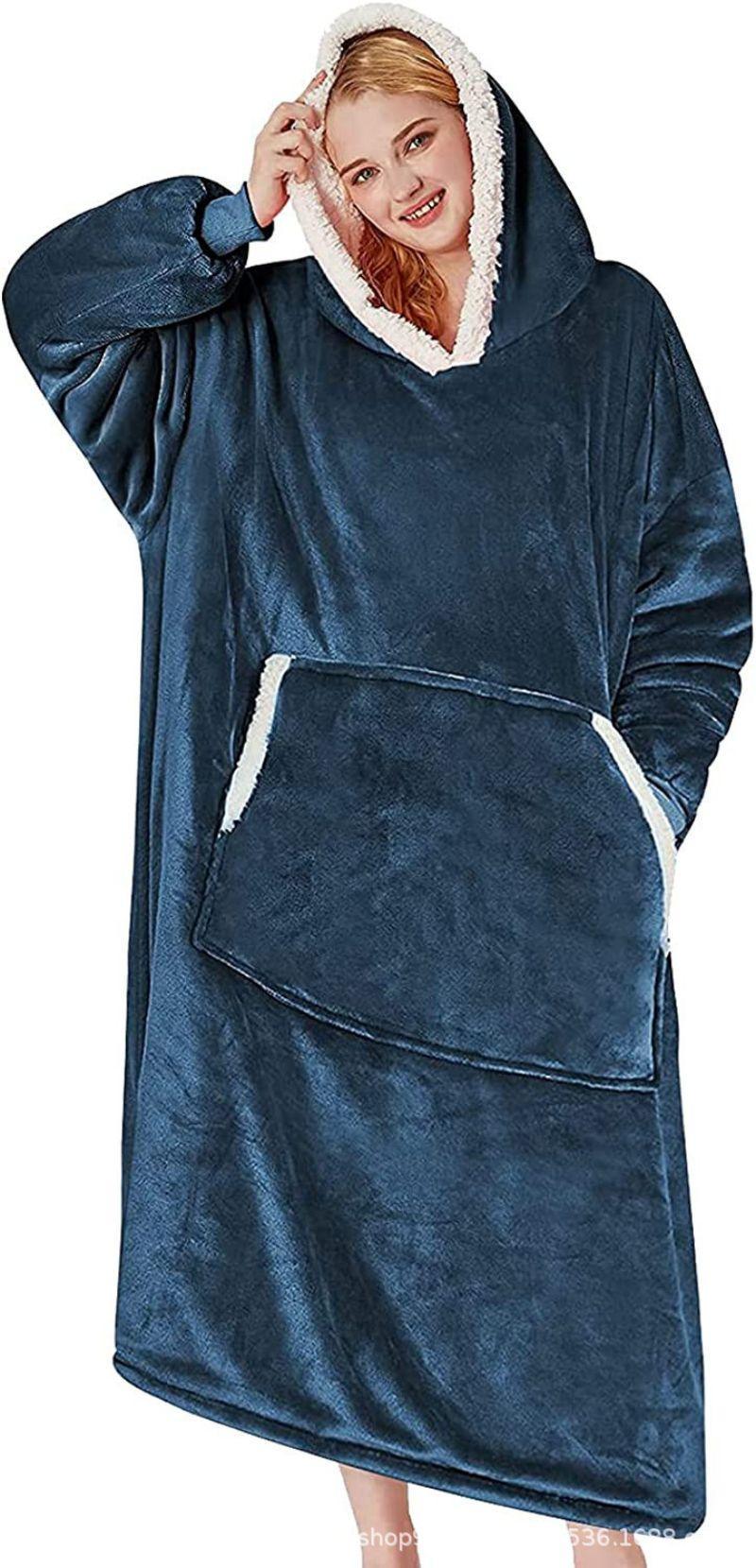 Home Hooded Long Pajamas - IntimaChic