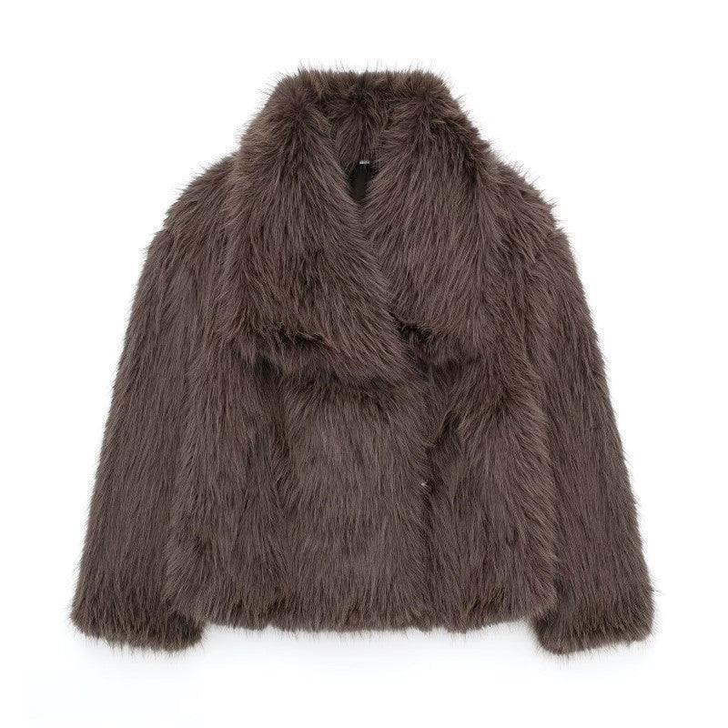 Fur Coat Coat - IntimaChic