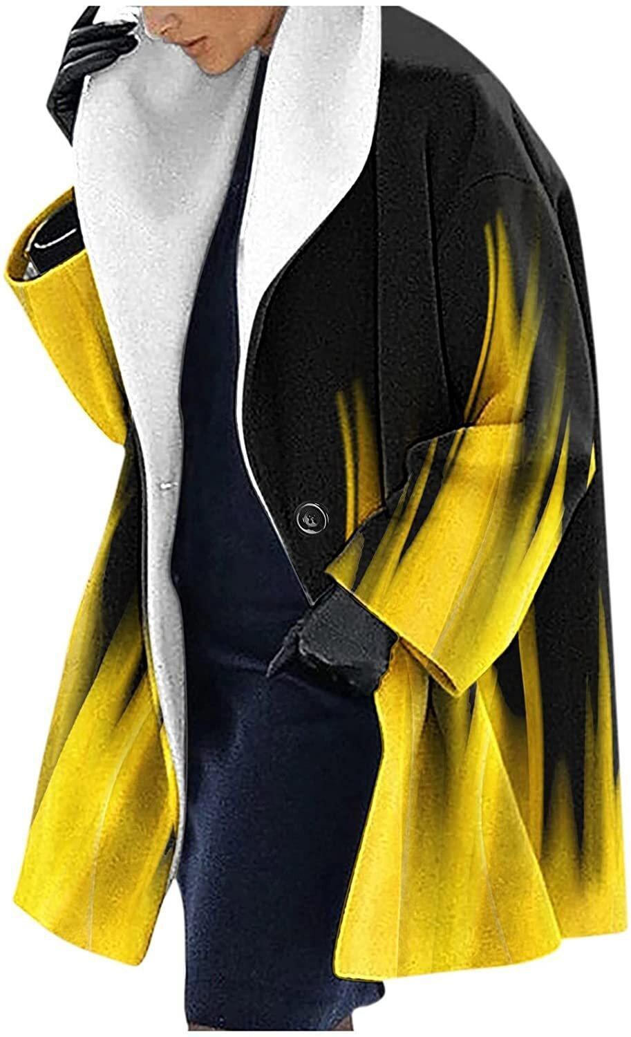 Mid-Length Casual Hooded Fall Winter Lapel Coat - IntimaChic