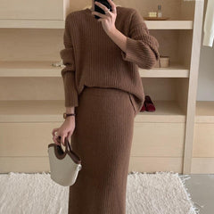 Sweater Suit Female Autumn And Winter Loose - IntimaChic