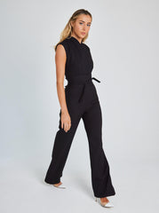 Sara | Elegant Sleeveless Ladies Jumpsuit - IntimaChic